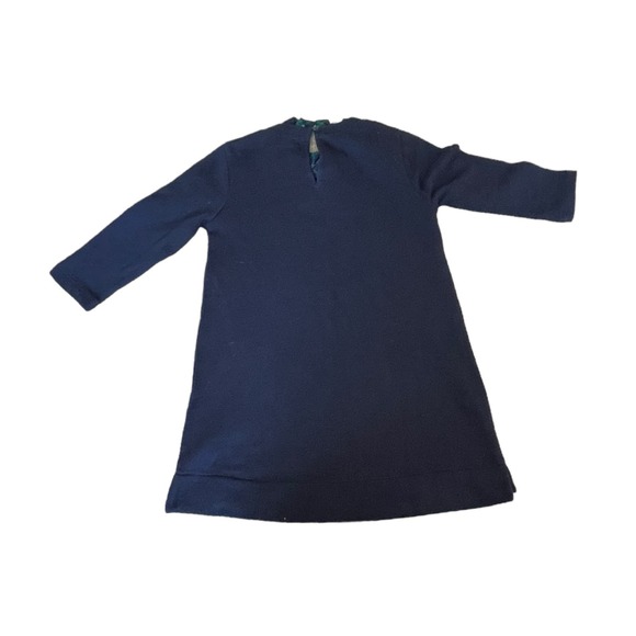 NWT Girls Crewcuts Factory/Green Plaid Ruffle Tunic Sweater Dress Sz 5 - Picture 3 of 6